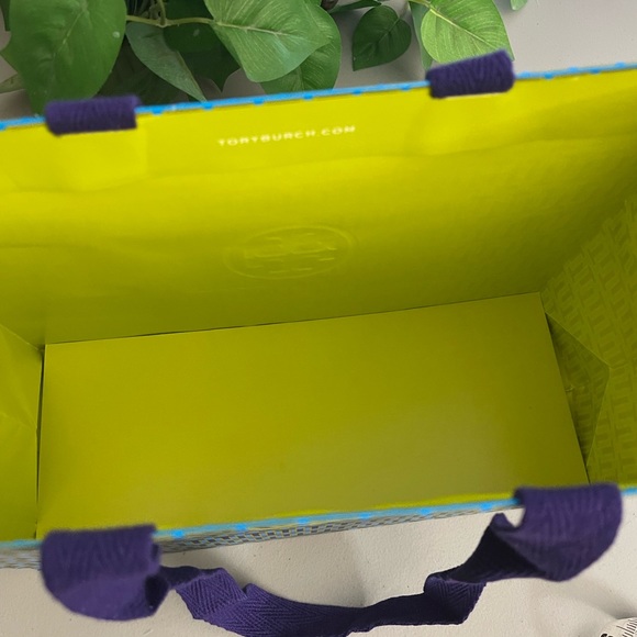 Tory Burch Empty Gift Bag 12X9X5  10.5”handle drop - Picture 4 of 8